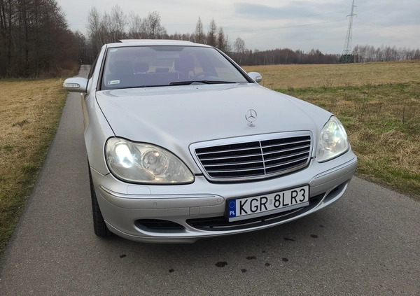 Mercedes-Benz Klasa S cena 34900 przebieg: 210000, rok produkcji 2004 z Nowa Dęba małe 466